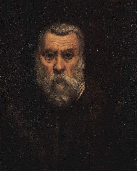 Jacopo Tintoretto Self-portrait china oil painting image